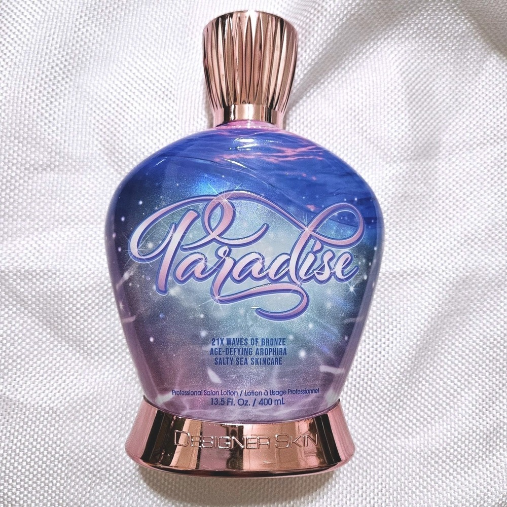 Designer Skin Paradise 21x Bronzer Age-Defying Tanning Lotion NEW